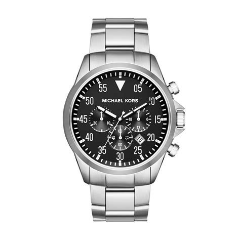 michael kors horlogen zilver|Michael Kors herenhorloge.